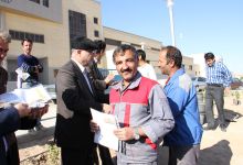 گزارش تصویری مراسم روز درخت کاری و تقدیر از نیروهای باغبانی دانشگاه